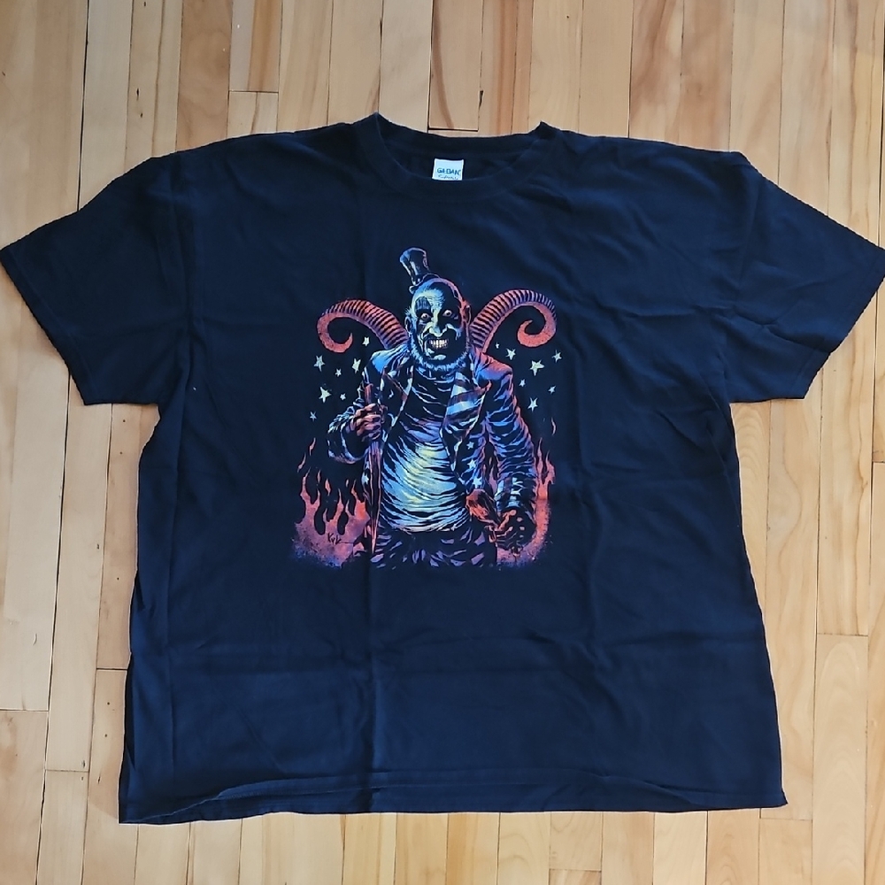 Capitain Spaulding Gildan Black Graphic Tee